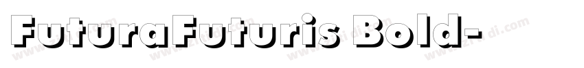 FuturaFuturis Bold字体转换